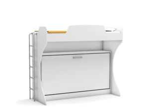 Opklapbed stapelbed Academy zonder bureau